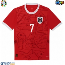 Moški Nogometni dresi Avstrija Marko Arnautovic #7 Domači EP 2024 Kratek Rokav